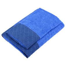 Подарочный набор полотенец синий