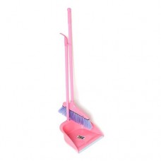 Набор совок и щетка Тар Лев 0075 ручка пластиковая розовый