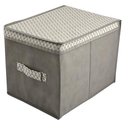 Купить Короб для хранения вещей Grey 30x30x30см Украина Дом, сад, огород