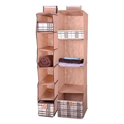 Купить Органайзер вертикальный Beige 4 полочки 30х30х84 Дом, сад, огород