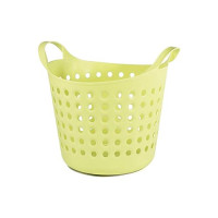 Корзина пластиковая для фруктов и овощей Berossi Soft 10л желтая