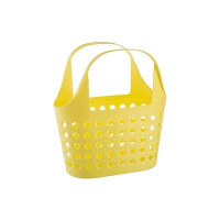 Корзина пластиковая для фруктов и овощей Berossi Soft 7.6л желтая
