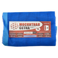Сетка антимоскитная дверная на магнитах синяя 195х90см