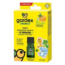 Купить Защита от комаров Gardex Baby 100% Природная защита экстракт и наклейки Дом, сад, огород
