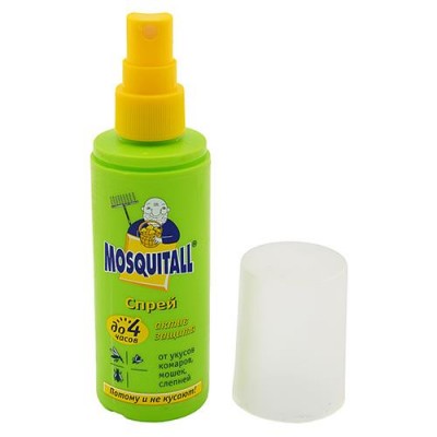 Купить Спрей от укусов комаров Mosquitall Универсальная защита 100 мл Дом, сад, огород