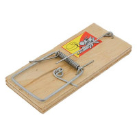 Мышеловка защелка дерево маленкая высшего сорта Мышь 10x4.5см