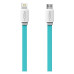Кабель Remax Rock 2 в 1 Micro USB plus Lightning длина 1м голубой Купить Кабель Remax Rock 2 в 1 Micro USB plus Lightning длина 1м голубой Бытовая техника