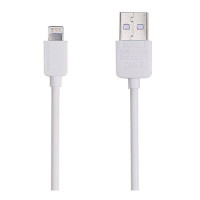 Кабель Remax Light round USB Lightning 1м белый