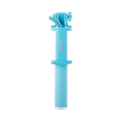 Купить Монопод для селфи Aspor K-2 Soft Touch бирюзовый Бытовая техника