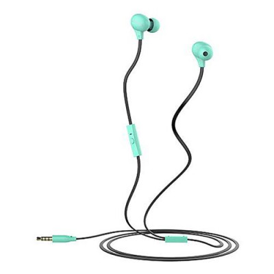 Проводные наушники Usams US-SJ023 Ewave series Color Beans черные с бирюзовым Купить Проводные наушники Usams US-SJ023 Ewave series Color Beans черные с бирюзовым Бытовая техника