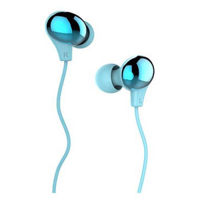 Проводные наушники Usams US-SJ063 Ewave series Color Beans Plating голубые Купить Проводные наушники Usams US-SJ063 Ewave series Color Beans Plating голубые Бытовая техника