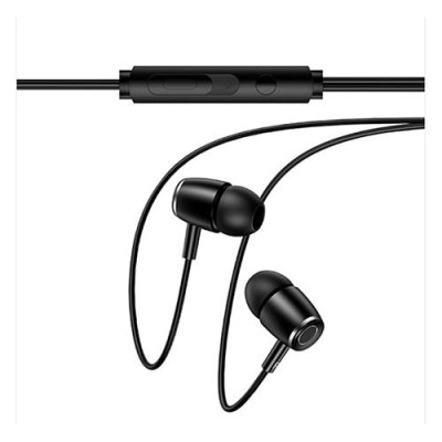 Купить Проводные наушники Usams EP-26 In-ear Metal Earphone черные Бытовая техника