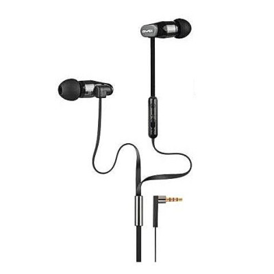 Проводные наушники Awei ES12hi черные Купить Проводные наушники Awei ES12hi черные Бытовая техника