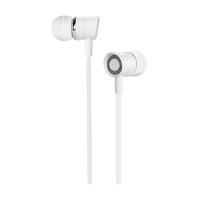 Наушники проводные Hoco M37 Pleasant sound universal серые