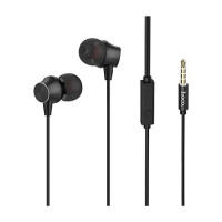 Наушники проводные Hoco M51 Proper sound черные