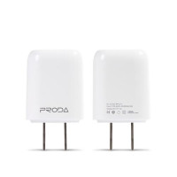 Портативное зарядное устройство Usams US-CD01 2USB 10000mAh голубой с салатовым