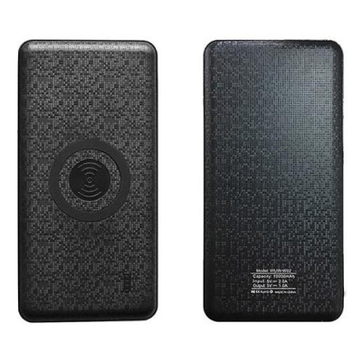 Портативное зарядное устройство Wuw U02 беспроводная зарядка 1USB 10000mAh черное Купить Портативное зарядное устройство Wuw U02 беспроводная зарядка 1USB 10000mAh черное Бытовая техника