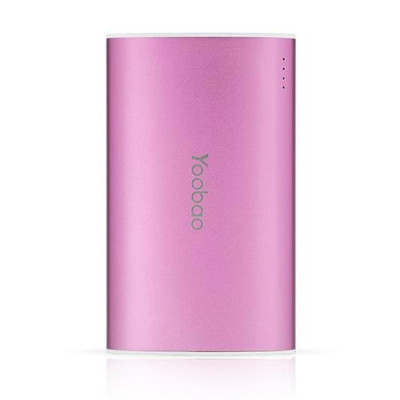 Портативное зарядное устройство Yoobao YB6013 Pro 2USB 10200mAh розовое Купить Портативное зарядное устройство Yoobao YB6013 Pro 2USB 10200mAh розовое Бытовая техника