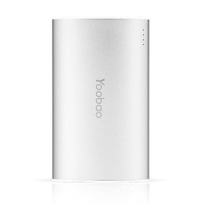 Портативное зарядное устройство Yoobao YB6013 Pro 2USB 10200mAh серебро