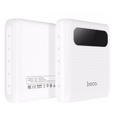 Портативное зарядное устройство Hoco B20 mig icd 2USB 10000mAh белое
