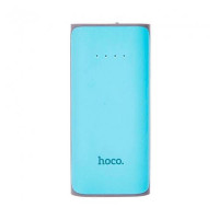 Портативное зарядное устройство Hoco B21 1USB 5200mAh голубое