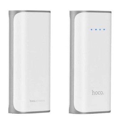 Купить Портативное зарядное устройство Hoco B21 1USB 5200mAh белое Бытовая техника