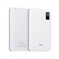 Портативное зарядное устройство Hoco B24 3USB 30000mAh белое
