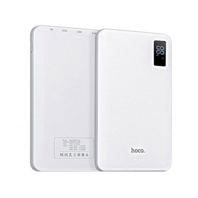 Купить Портативное зарядное устройство Hoco B24 3USB 30000mAh белое Бытовая техника