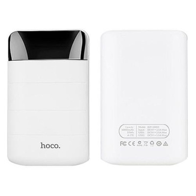Купить Портативное зарядное устройство Hoco B29 2USB 10000mAh белое Бытовая техника