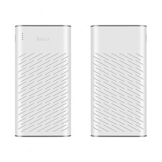 Портативное зарядное устройство Hoco B31 2USB 20000mAh белое