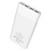 Купить Портативное зарядное устройство Hoco B35E 3USB 30000mAh белое Бытовая техника