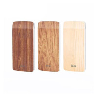 Портативное зарядное устройство Hoco J5 Wooden 2USB 8000mAh дерево груша