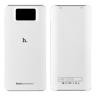 Портативное зарядное устройство Hoco UPB05 2USB 10000mAh белое Купить Портативное зарядное устройство Hoco UPB05 2USB 10000mAh белое Бытовая техника