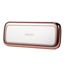 Портативное зарядное устройство Remax Mirror RPP-35 1USB 5500mAh розовое золото