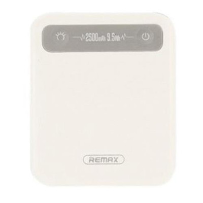 Купить Портативное зарядное устройство Remax Pino RPP-51 1USB 2500mAh белое Бытовая техника