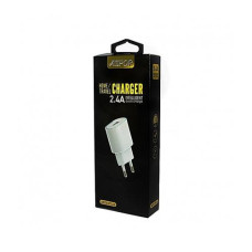 Купить Сетевое зарядное устройство Aspor А818plus 5V/2.4A 1USB плюс micro USB кабель цвет черный Бытовая техника