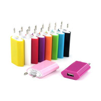 Сетевое зарядное устройство 5V/0.5А 1USB ассорти