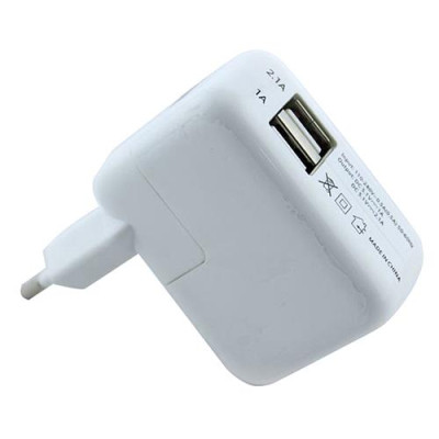 Сетевое зарядное устройство для iPad Two-port 5V/2.1А 2USB белое копия Купить Сетевое зарядное устройство для iPad Two-port 5V/2.1А 2USB белое копия Бытовая техника