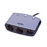 Разветвитель прикуривателя Pulso SC-3005 3 выхода 1USB 2400 mA 12/24V SC-3005 провод