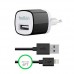 Купить Сетевое зарядное устройство Belkin 2 in 1 1A 1USB плюс кабель Lightning USB черное Бытовая техника