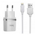 Сетевое зарядное устройство Hoco C11 1A 1USB плюс кабель Lightning USB белое Купить Сетевое зарядное устройство Hoco C11 1A 1USB плюс кабель Lightning USB белое Бытовая техника