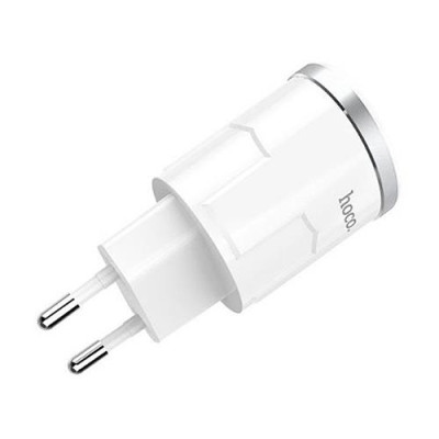Купить Сетевое зарядное устройство Hoco C37A Thunder 2.4A 1USB белое Бытовая техника