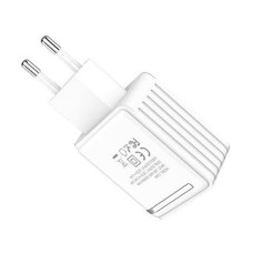 Сетевое зарядное устройство Hoco C39A Enchanting 2.4A 2USB белое
