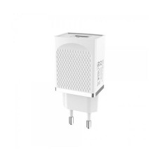 Сетевое зарядное устройство Hoco C42A Vast power QC3.0 3A 1USB белое