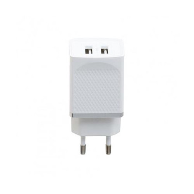 Сетевое зарядное устройство Hoco C43A 2.4A 2USB белое Купить Сетевое зарядное устройство Hoco C43A 2.4A 2USB белое Бытовая техника