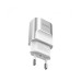 Купить Сетевое зарядное устройство Hoco C47A 2.1A 2USB серое Бытовая техника