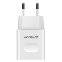 Сетевое зарядное устройство Joyroom L-L221 UM2 2A 2USB плюс кабель Lightning USB белое