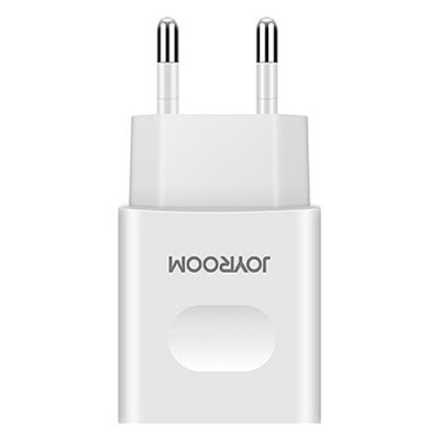 Купить Сетевое зарядное устройство Joyroom L-L221 UM2 2A 2USB плюс кабель Micro USB белое Бытовая техника