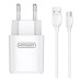Сетевое зарядное устройство Joyroom L-М226 2.4A 2USB плюс кабель Type-C USB белое Купить Сетевое зарядное устройство Joyroom L-М226 2.4A 2USB плюс кабель Type-C USB белое Бытовая техника