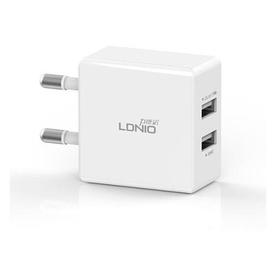 Купить Сетевое зарядное устройство Ldnio DL-AC-200 2.1A 1USB плюс кабель Micro USB белое Бытовая техника